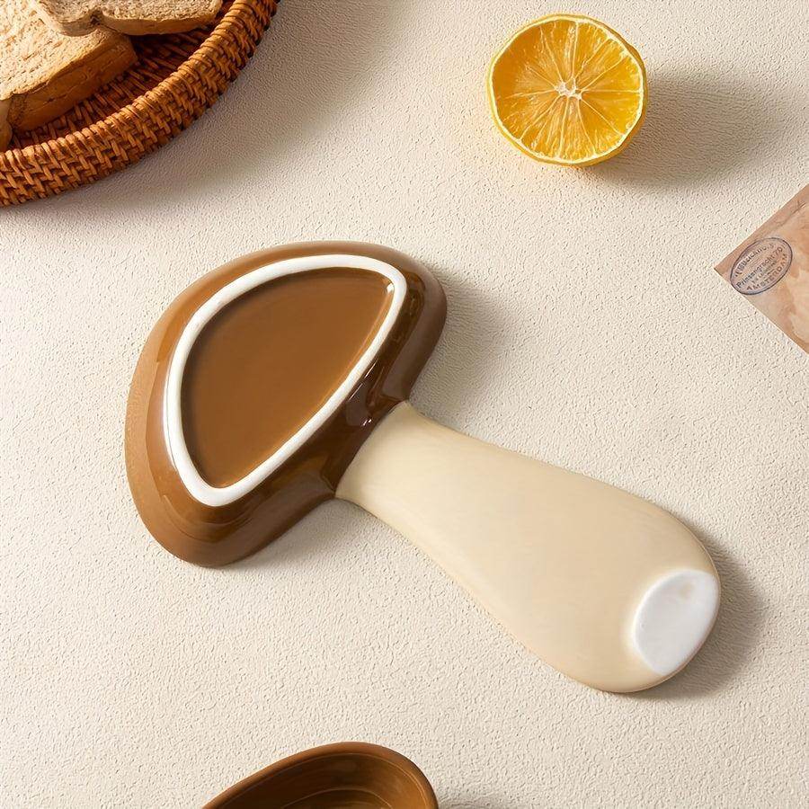 Mushroom-Shaped Ceramic Tray - My Store