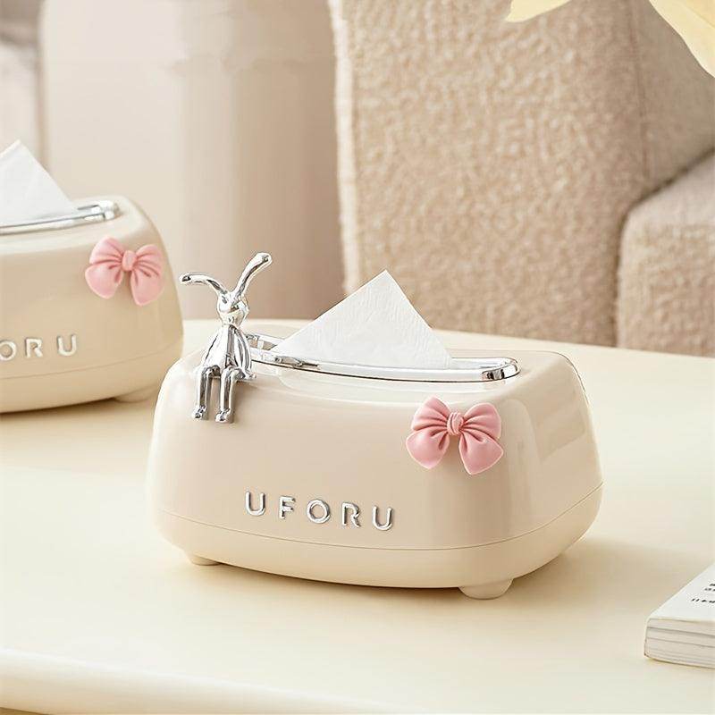 Cute Rabbit Tissue Box Cover - My Store