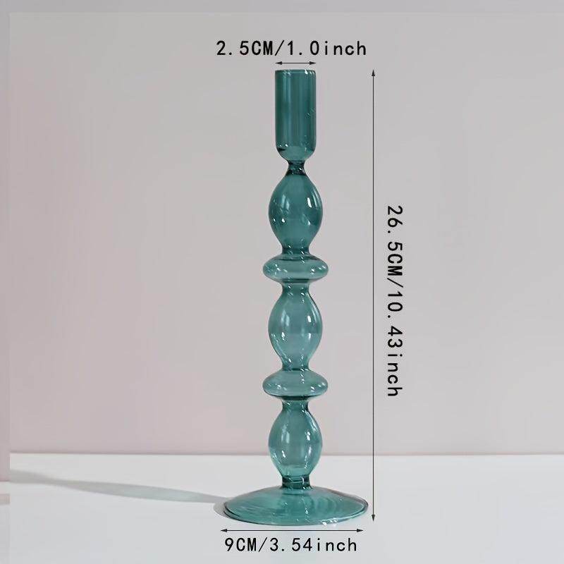 Romance Glass Candleholder - My Store