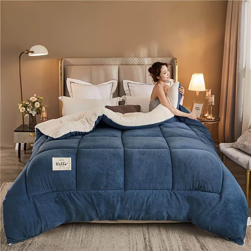 Thick Comforter - All-Season Quilted Ultra Soft Blanket - My Store