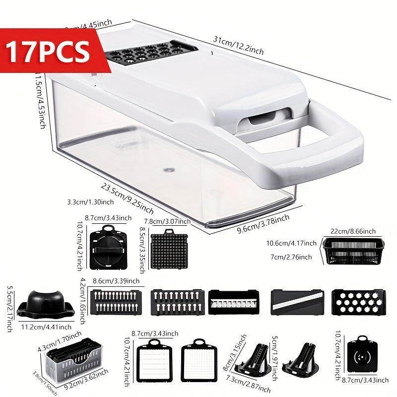 Vegetable Chopper (15/17/22/26 Pieces) - My Store