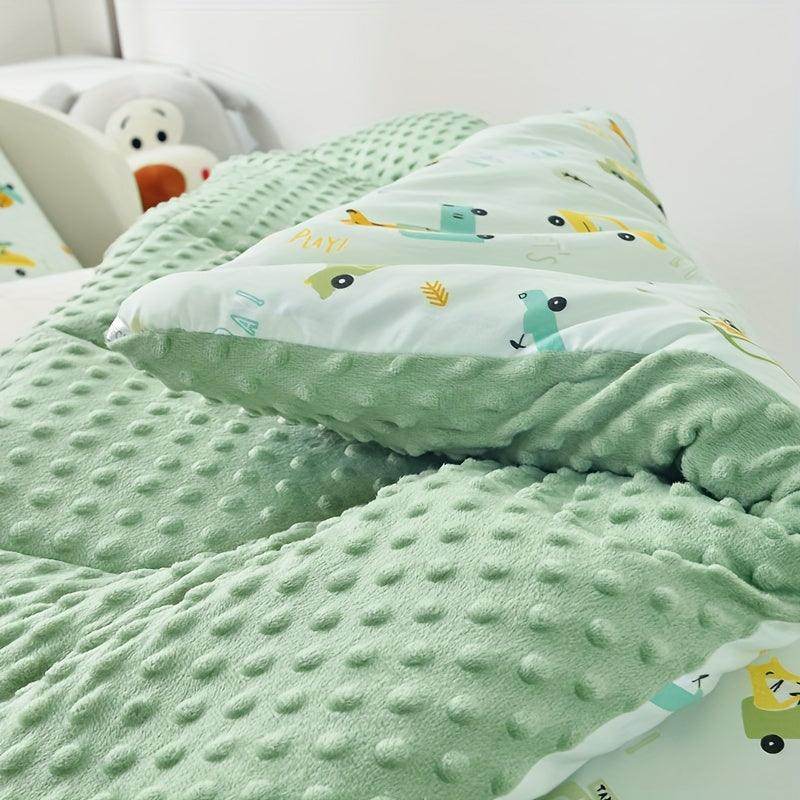 1pc Infants And Children's Comfort Bean Velvet Quilt - My Store