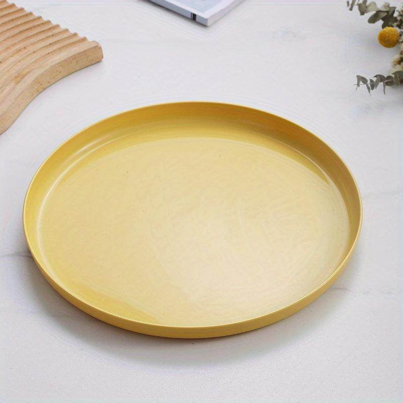 Unbreakable Decorative Round Tray - My Store