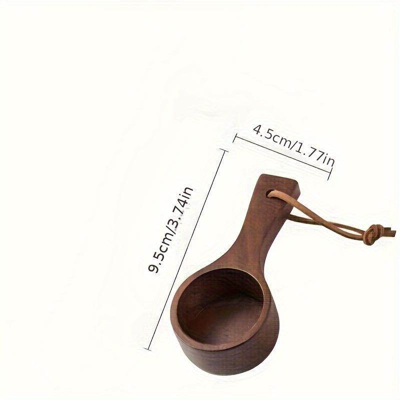 Black Walnut Coffee Scoop – Handcrafted 10g Measuring Spoon - My Store