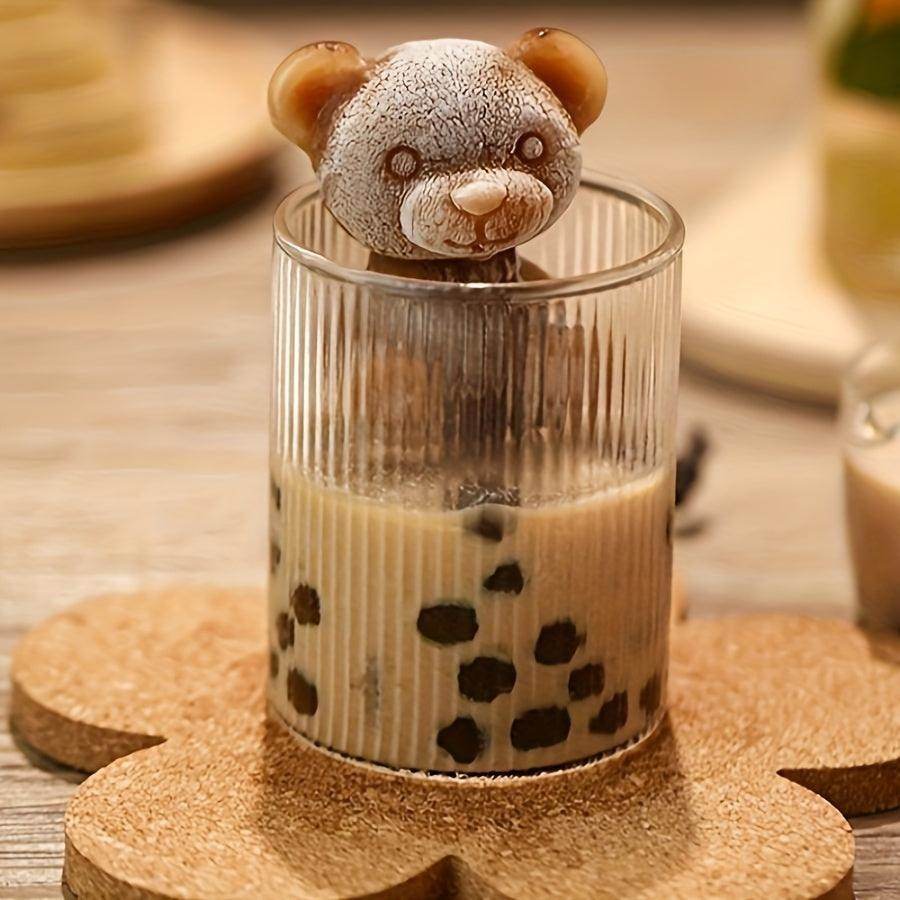3D Teddy Bear Silicone Ice Cube Mold Tray - My Store