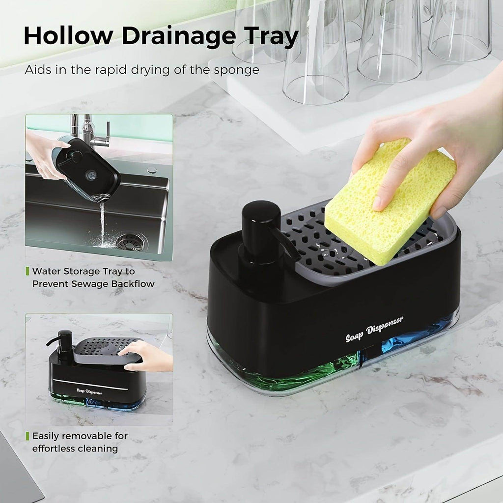 4-In-1 Deluxe Soap Dispenser Set - My Store