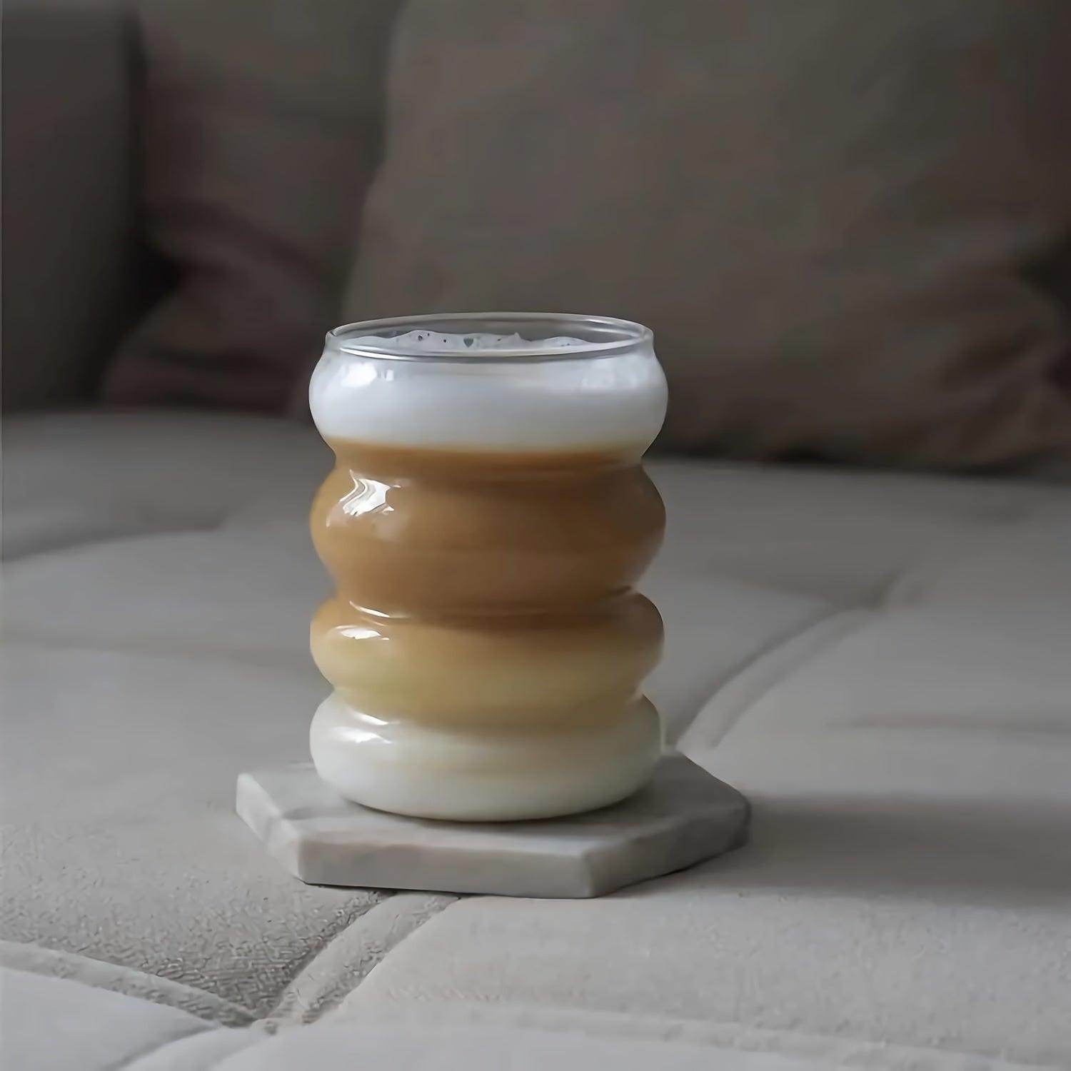 Vintage Cocktail Glass Set - 4pcs High Borosilicate Bubble Glass Cups - My Store