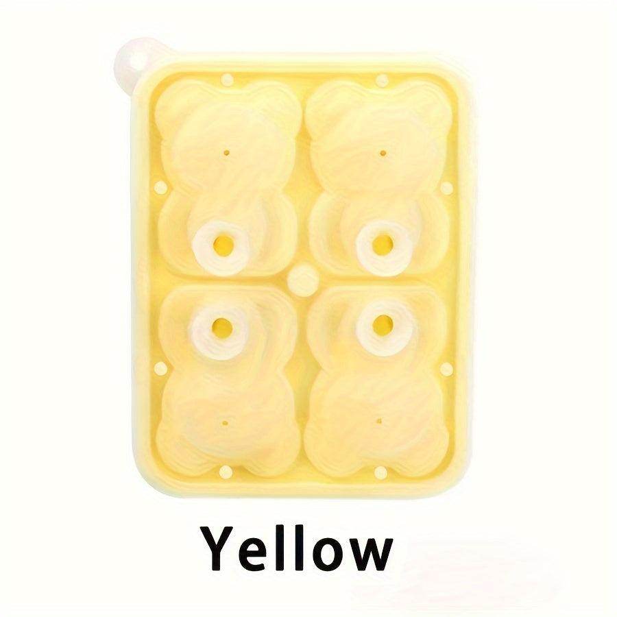 3D Teddy Bear Silicone Ice Cube Mold Tray - My Store