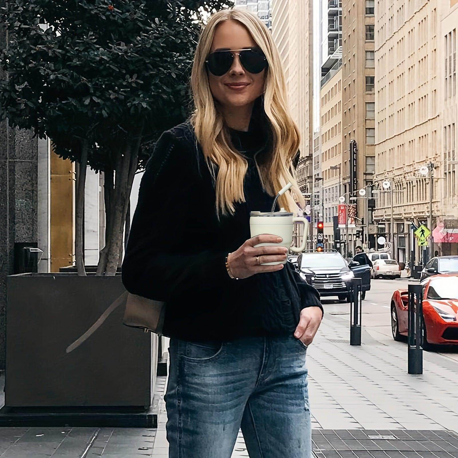 Happy Nooke™ I Insulated Coffee Cup with Handle - My Store