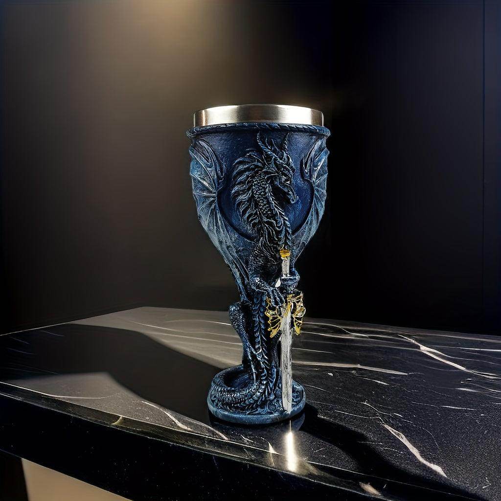 Dragon Sword Cup - 7oz Medieval Gothic Goblet - My Store