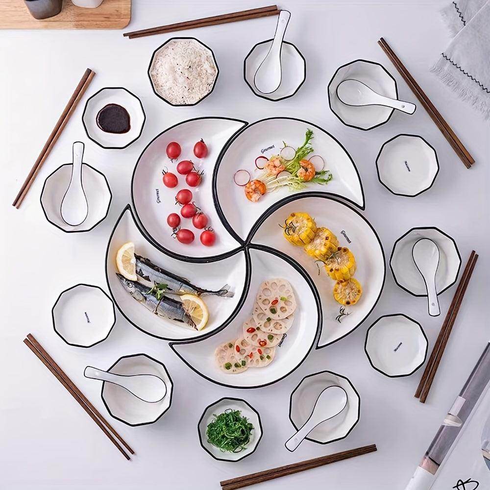 Ceramic Dinner Platter Set - My Store