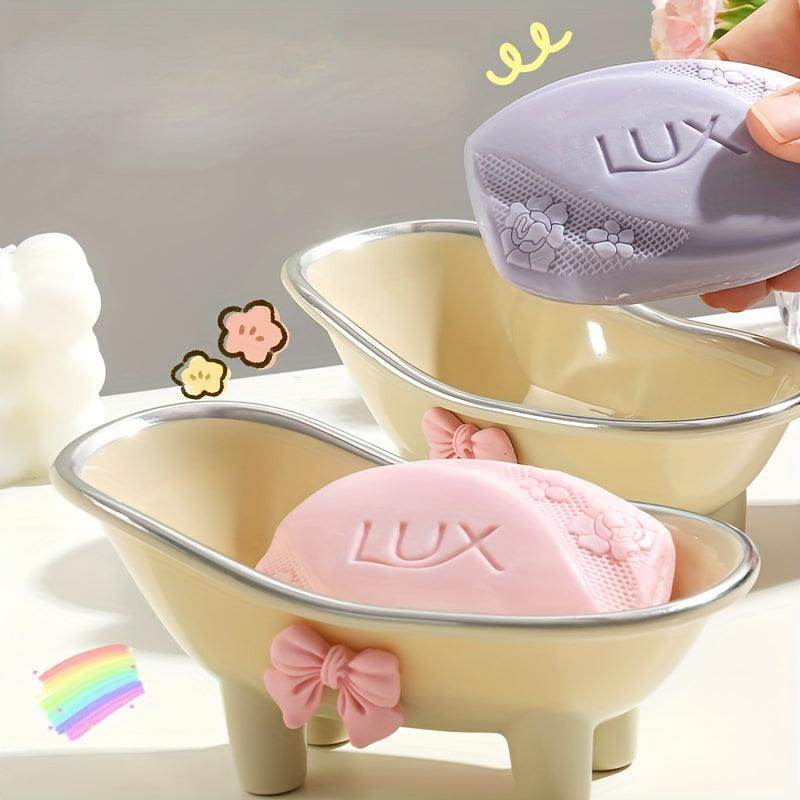 Bathroom Soap Dish with Bowknot Design - My Store