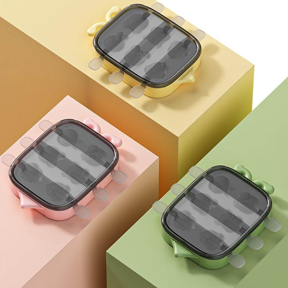 Cute Cartoon Animal & Fruit Ice Pop Molds - Set of 3 - My Store