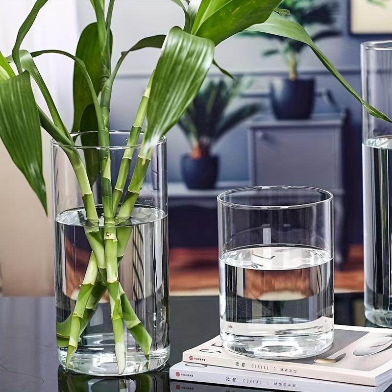 16pcs Elegant Glass Cylinder Candle Holders - My Store