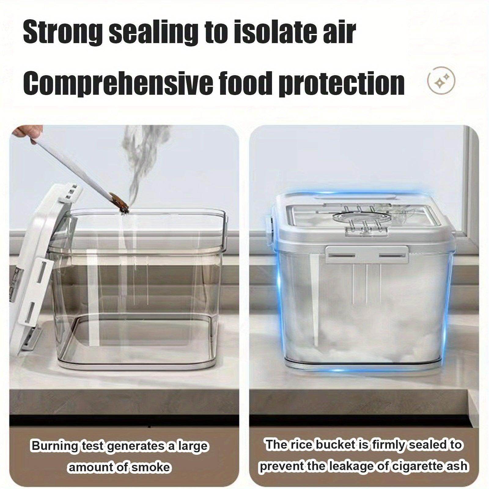 15kg Durable Plastic Airtight Rice Dispenser - My Store