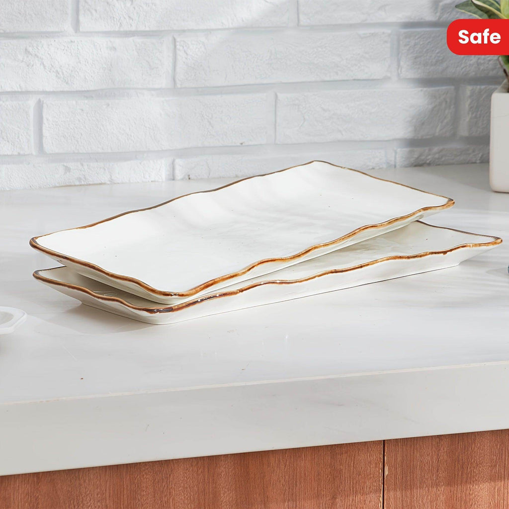 2pcs Large Serving Platters - My Store