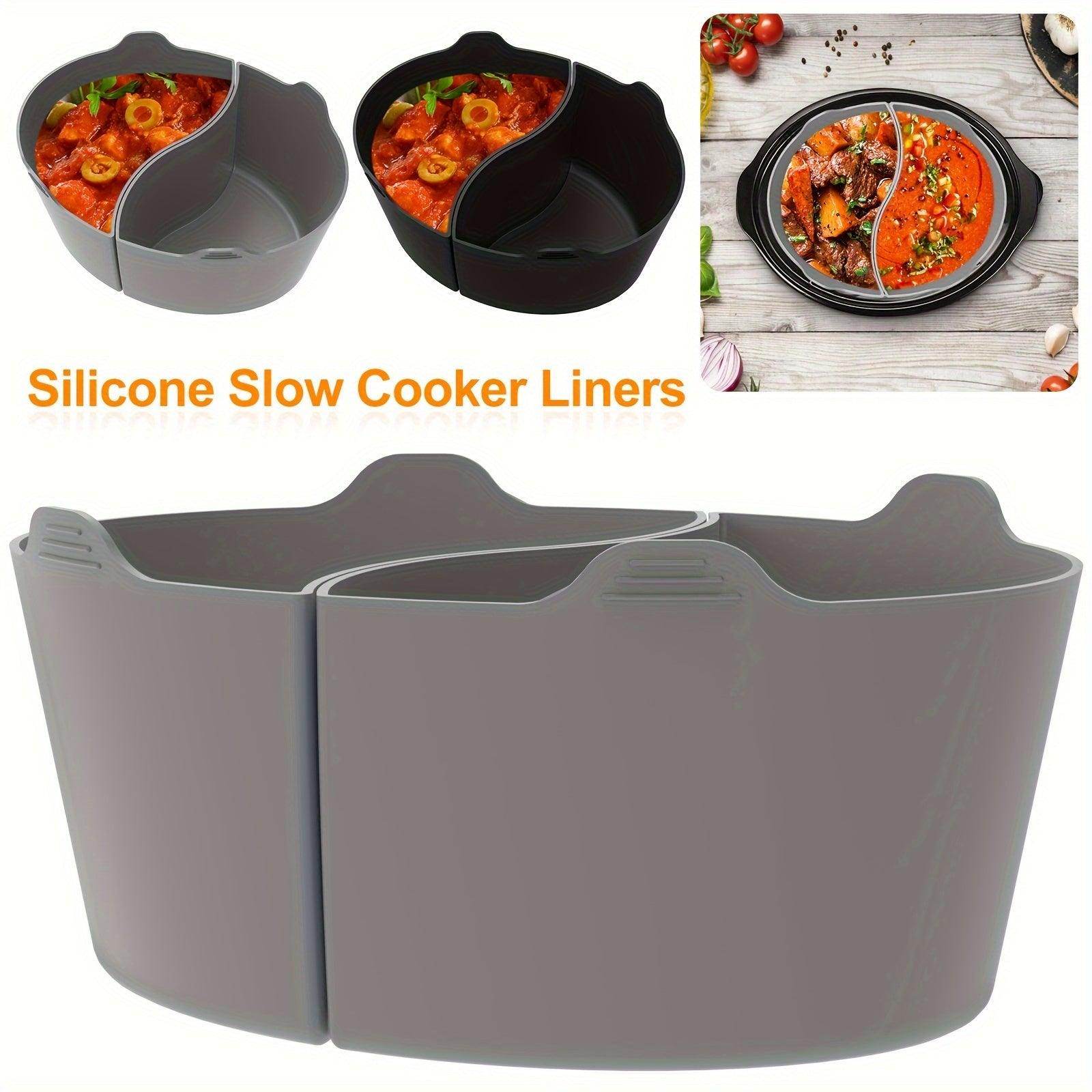 Reusable Silicone Slow Cooker Divider - My Store