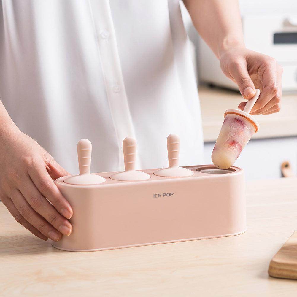4-Slot Flexible Silicone Ice Lollipop Mold - My Store