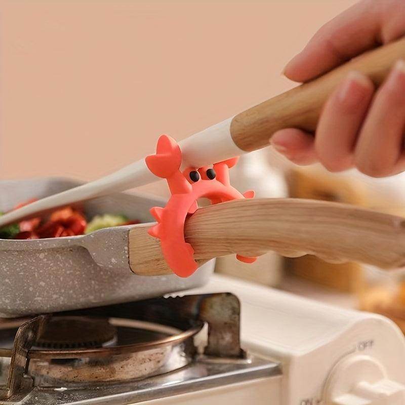 Cute Crab Silicone Spatula Holder - My Store