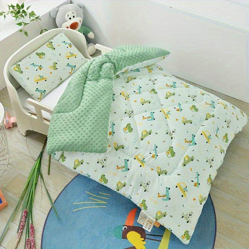 1pc Infants And Children's Comfort Bean Velvet Quilt - My Store