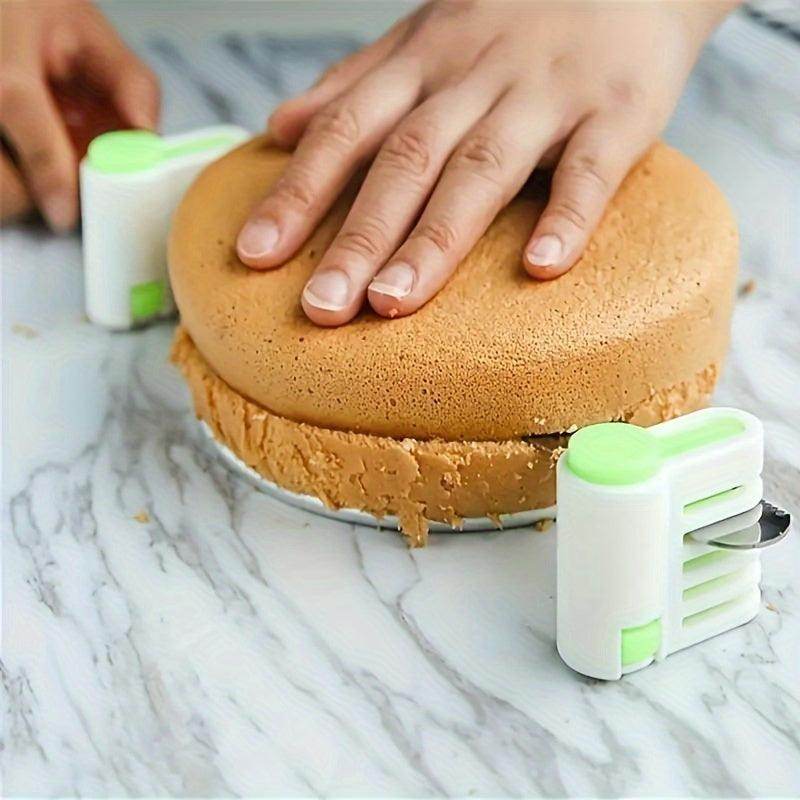 Cake Slicer Cutter, 5-Layer Adjustable Cake Cutting Leveler - My Store