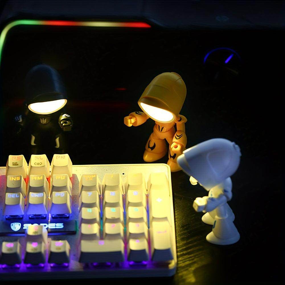 Mini Night Light – Cute Robot Design - My Store