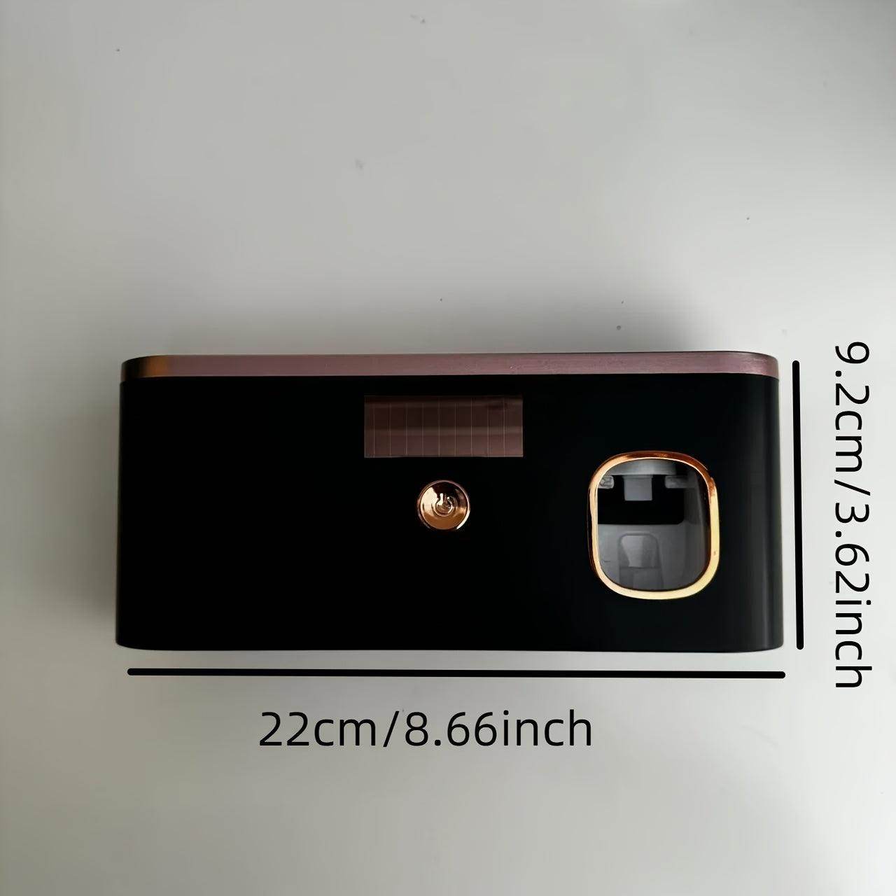 Toothbrush Holder with Toothpaste Dispenser - My Store