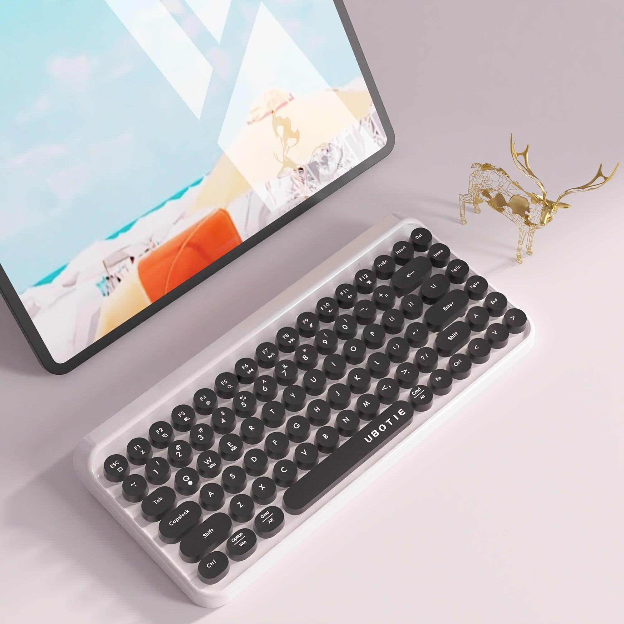 Wireless Retro Keyboard - My Store