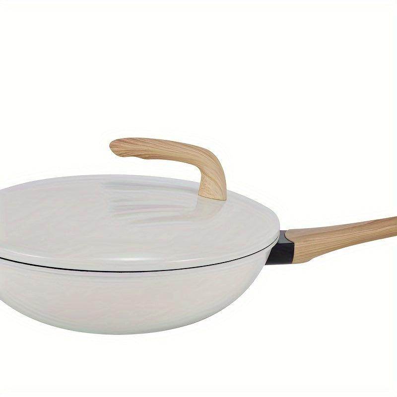 Premium Nonstick Cast Iron Pan Set with Wooden Handles - My Store
