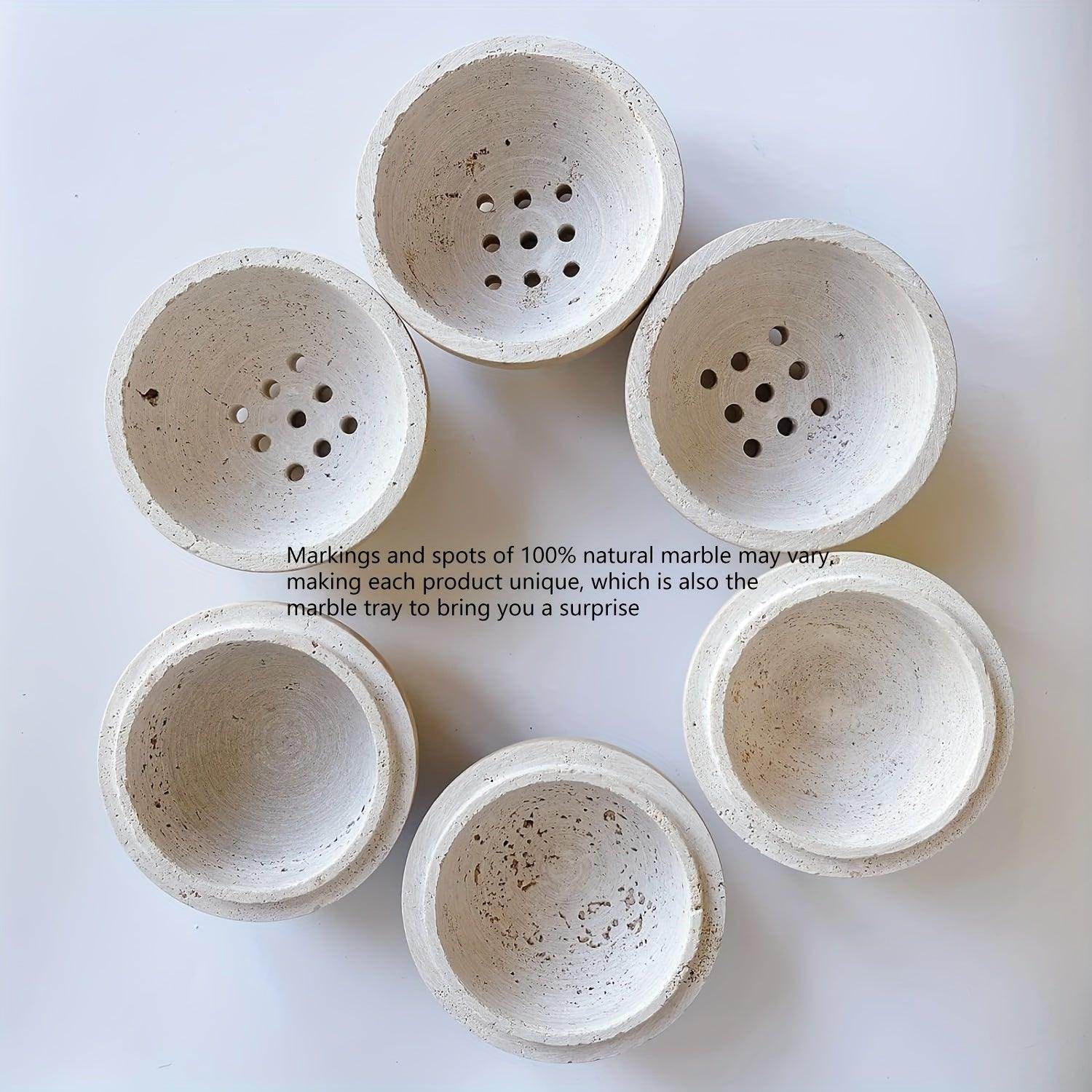 Natural Marble Incense Holder - My Store