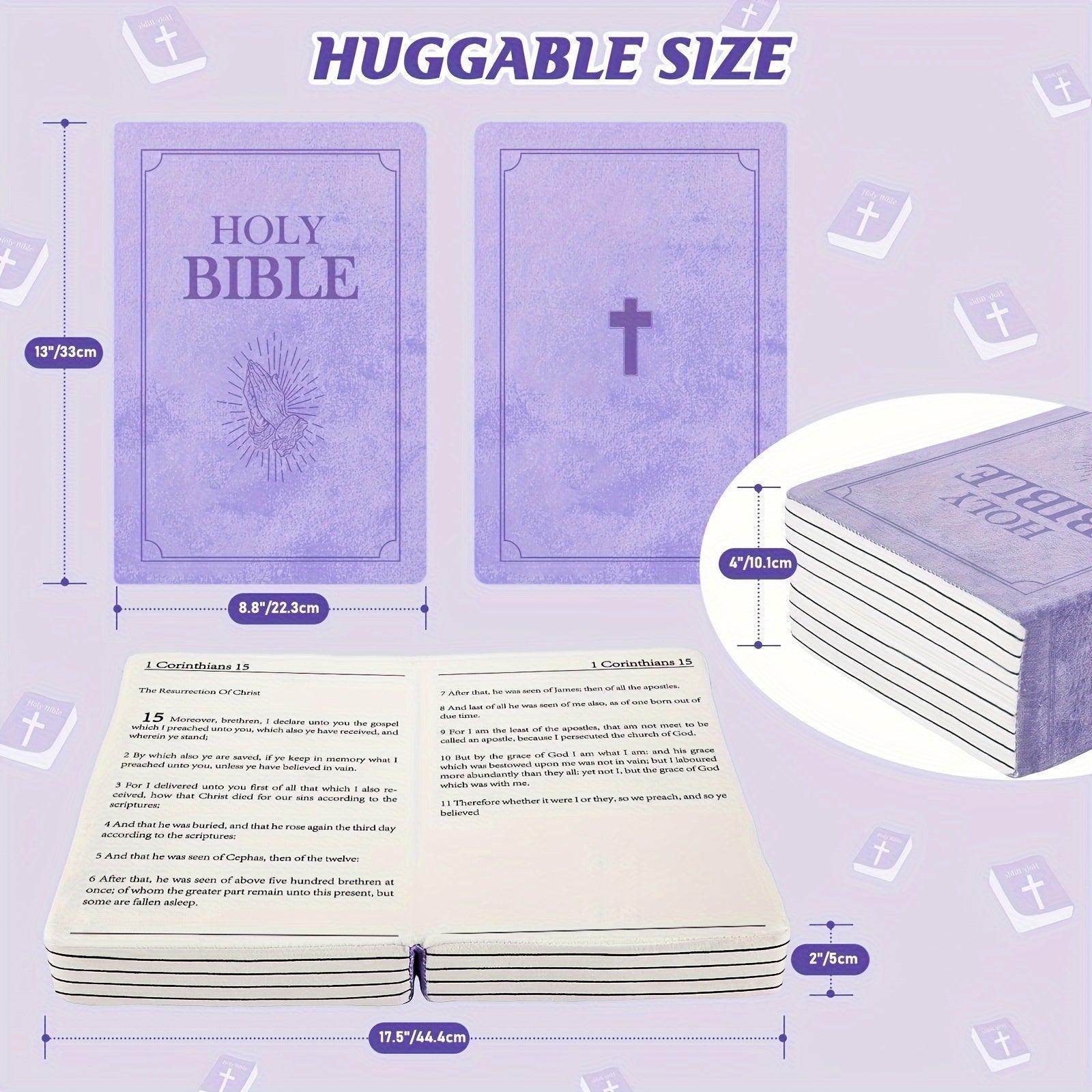 Openable Bible Style Throw Pillow - My Store