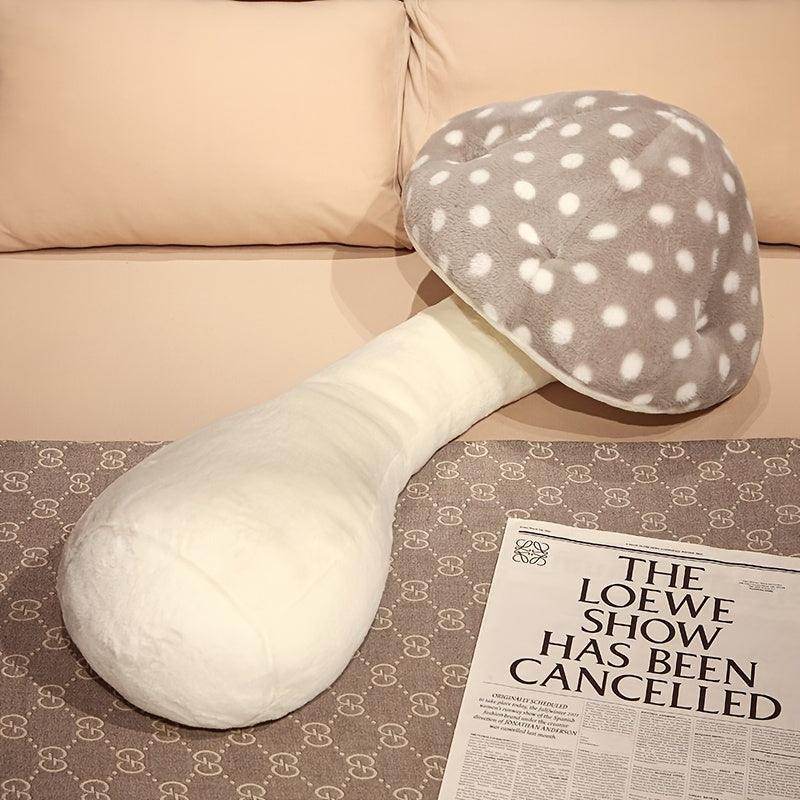Mushroom-Shaped Polka Dot Pillow - My Store