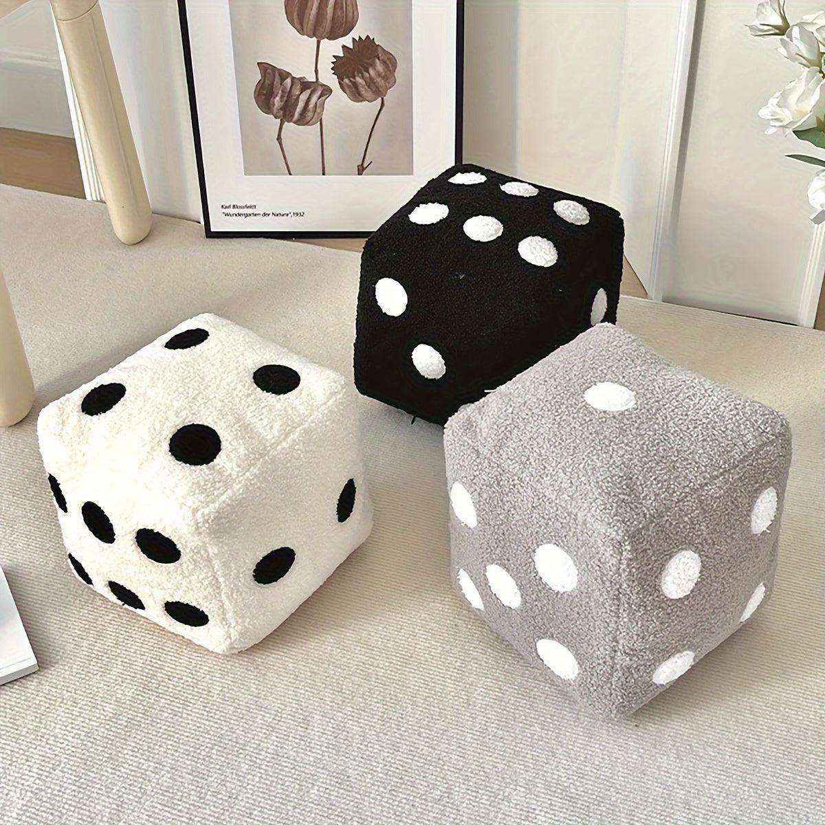 Soft Decorative Dice Throw Pillow - My Store
