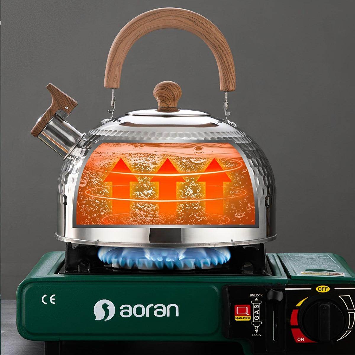 Stainless Steel Whistling Kettle - 2L Capacity - My Store