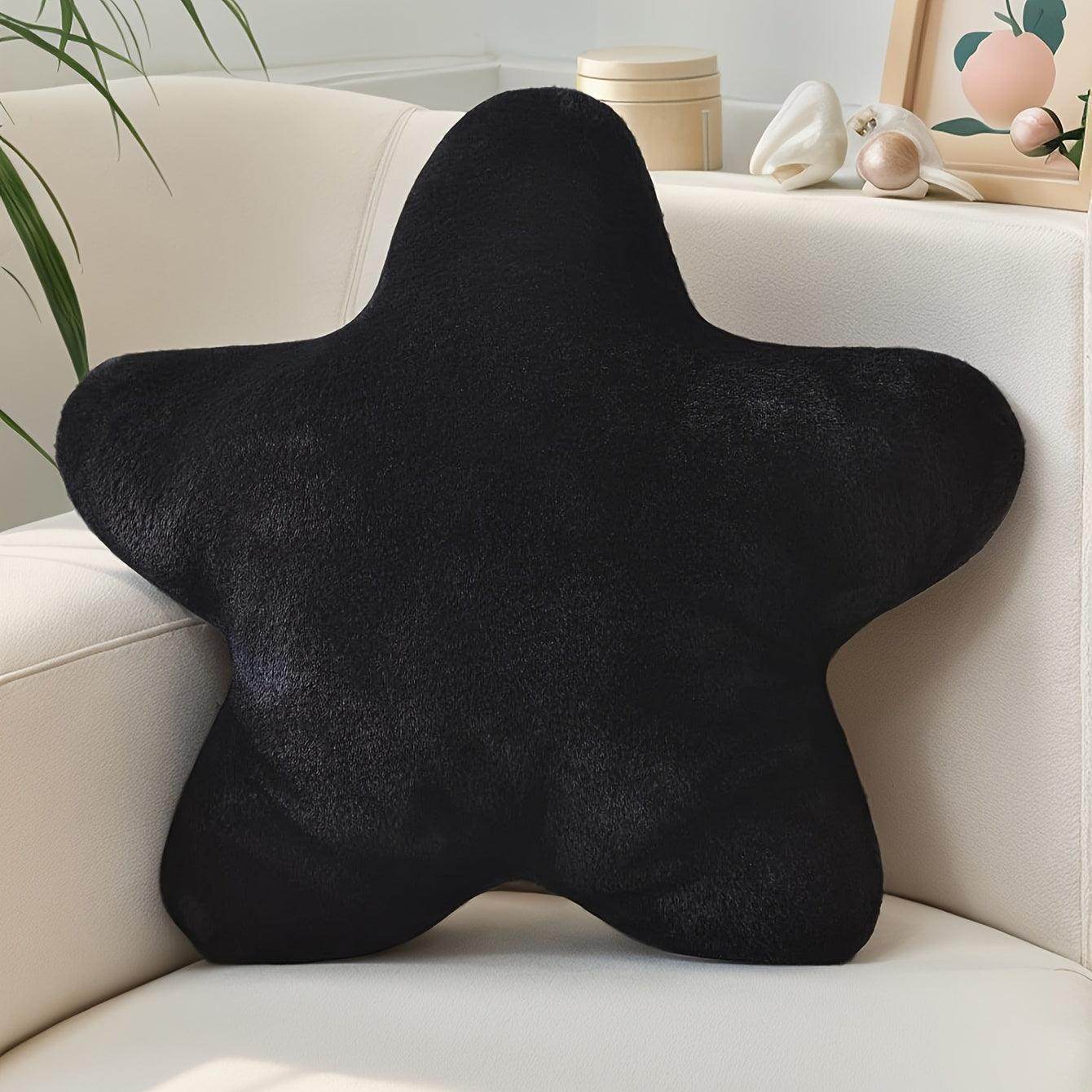 Modern Star-Shaped Plush Throw Pillow - My Store