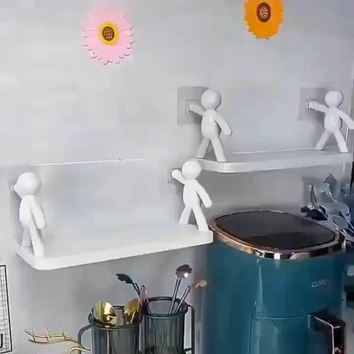 Wall-Mounted Small Storage Rack Set - My Store