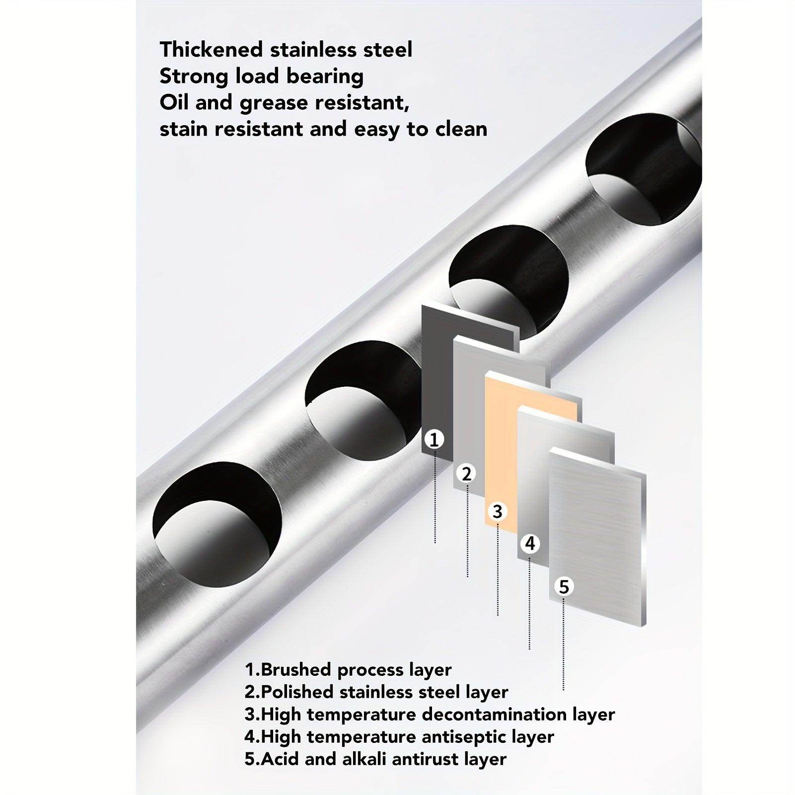 8-Bottle Wall-Mounted Wine Rack - My Store