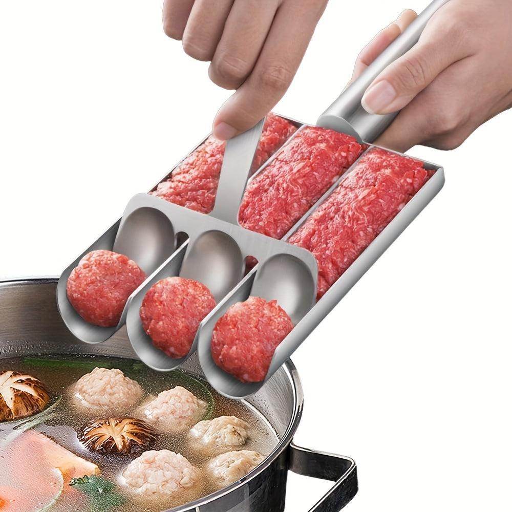 Stainless Steel Meatball Maker Set (2-Piece) - My Store