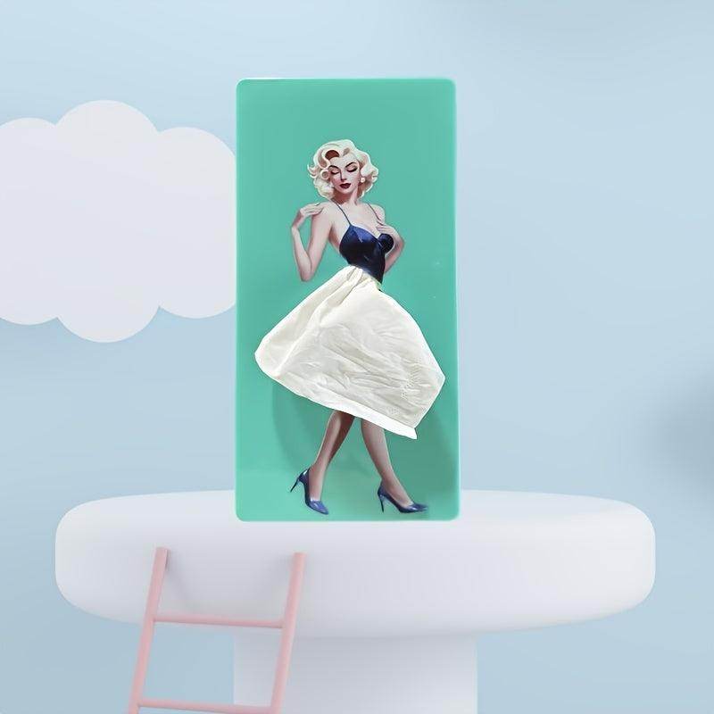 Halloween & Christmas Cartoon Girl Tissue Box - My Store