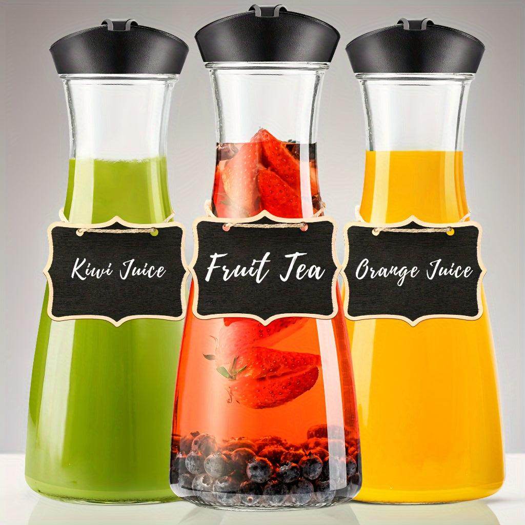 3-Pack Glass Bottle Pitcher Set - My Store