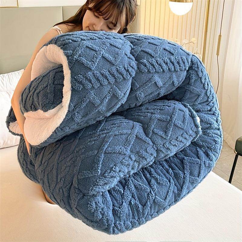 Thick Warm 1pc Luxury Taffeta Quilt - My Store