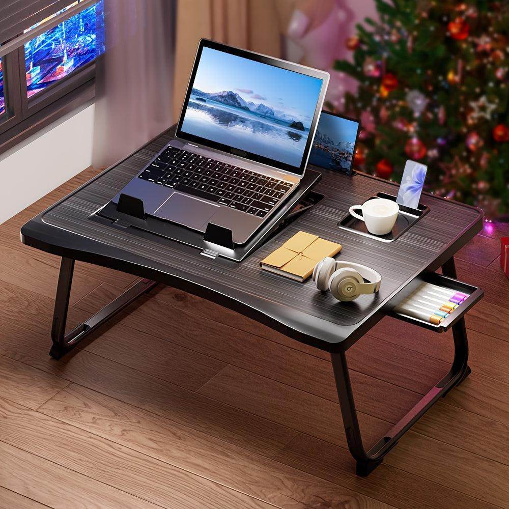 oldable Wooden Laptop Desk for Bed - My Store
