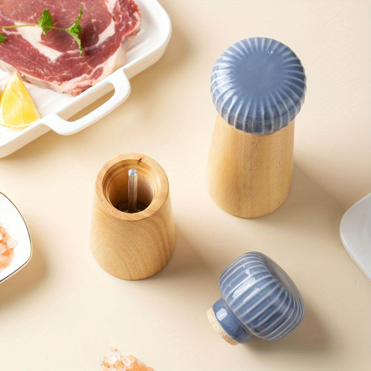 Wooden Scandinavian-Inspired Manual Spice Grinder - My Store