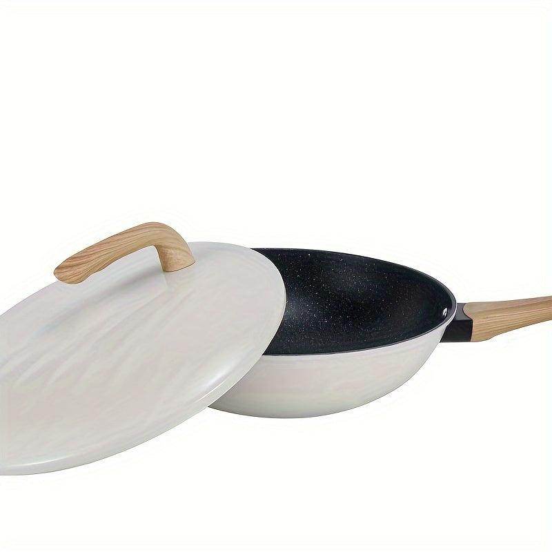 Premium Nonstick Cast Iron Pan Set with Wooden Handles - My Store