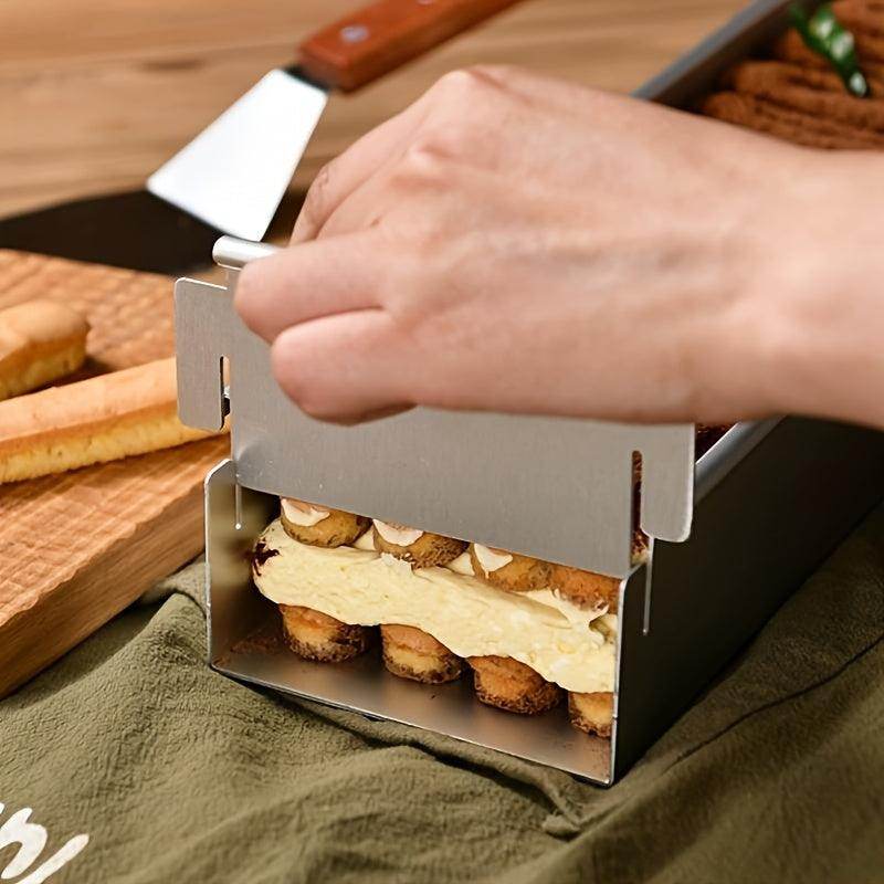 Versatile Aluminum Rectangular Cake Pan with Secure Base - My Store