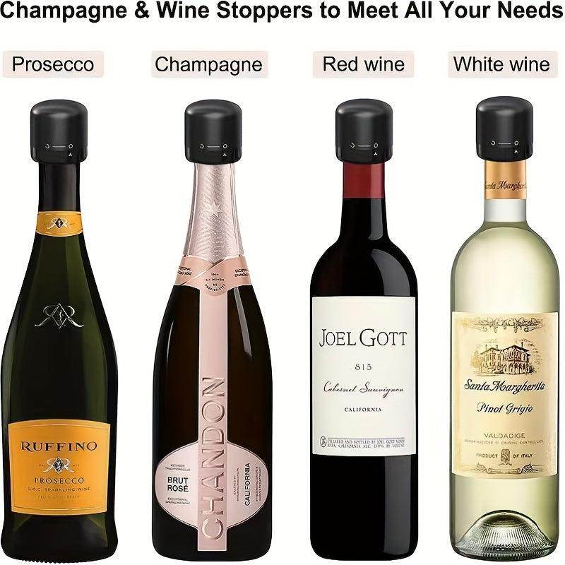 Black Rotating Wine Stopper - My Store