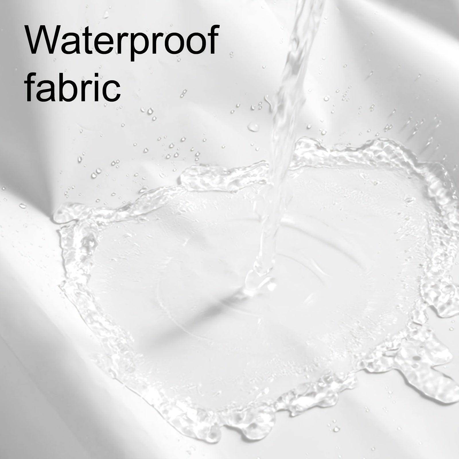 4pcs Cute Cat Shower Curtain Set with 12 Hooks - My Store