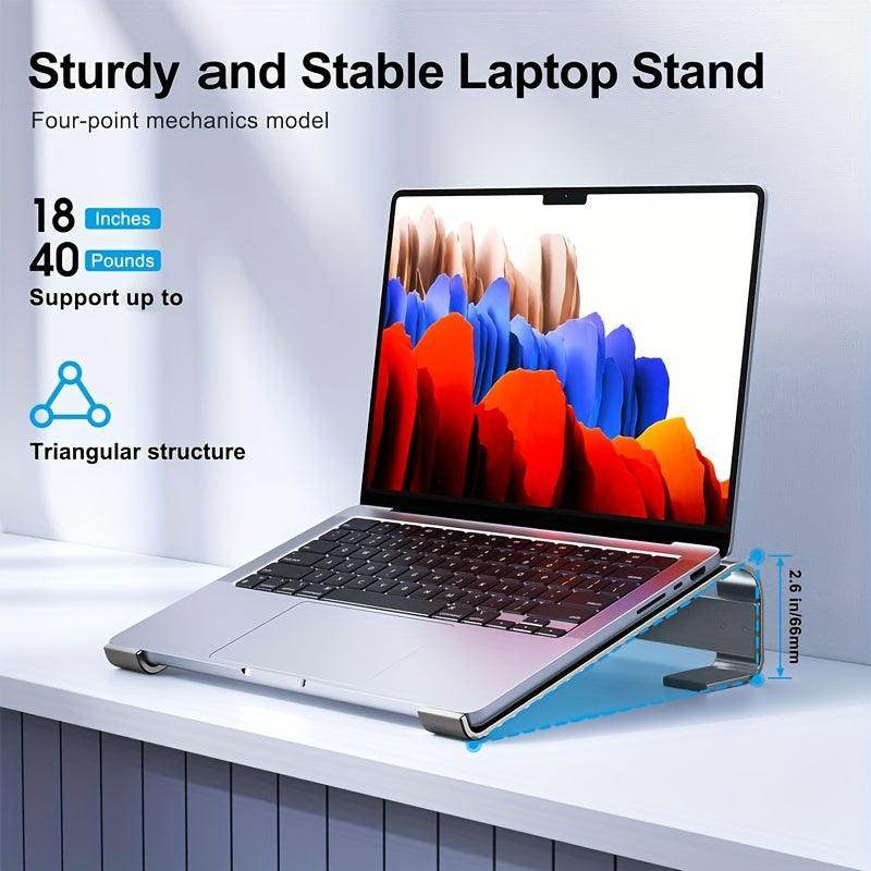 Ergonomic Aluminum Laptop Stand - My Store