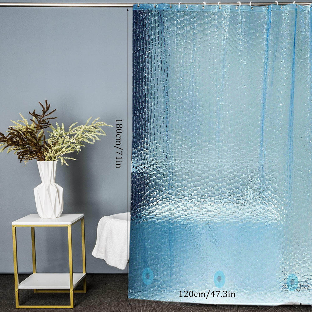 3D Pebble Pattern Waterproof Shower Liner - My Store