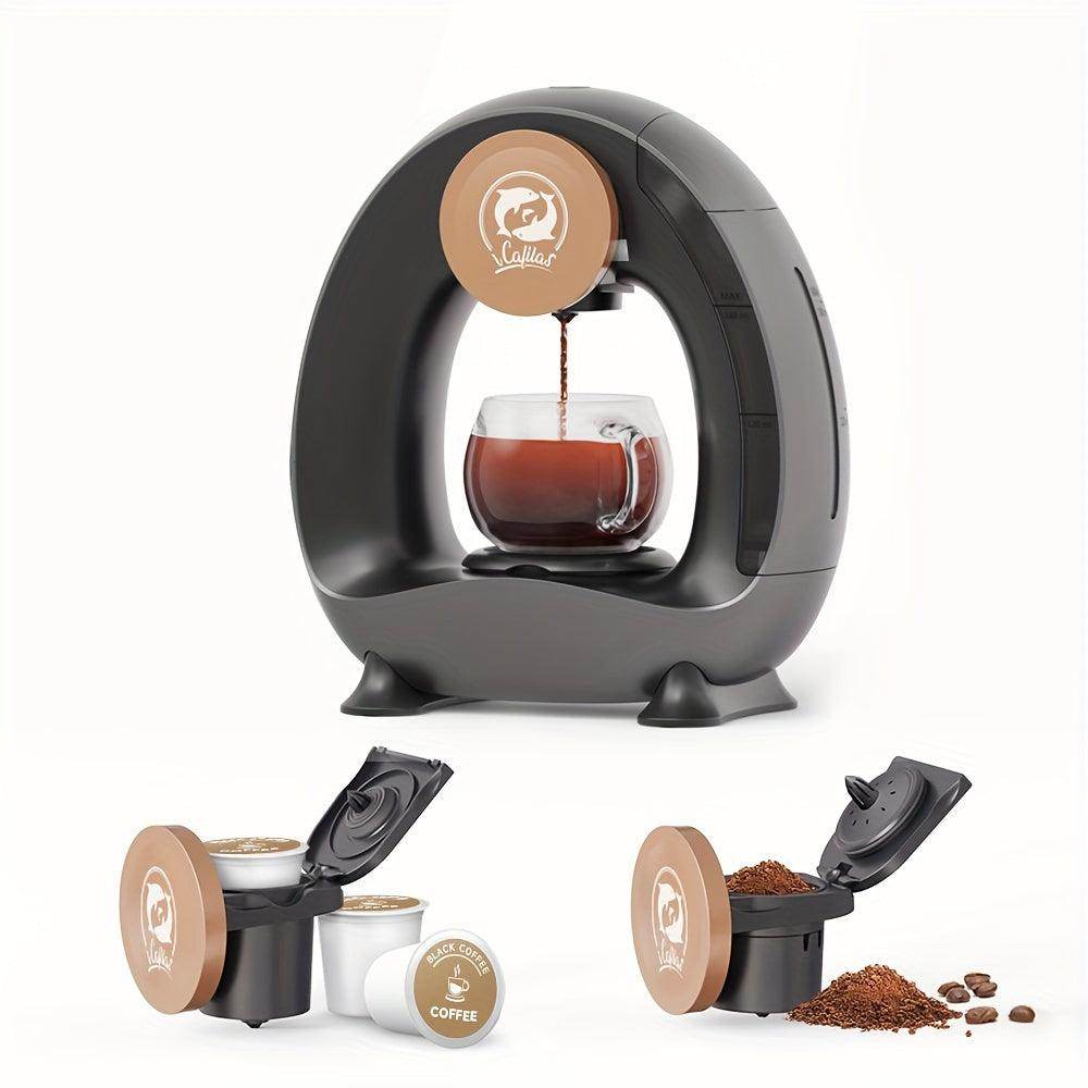 2-in-1 Single Serve Coffee Maker for K-Cups & Ground Coffee - My Store